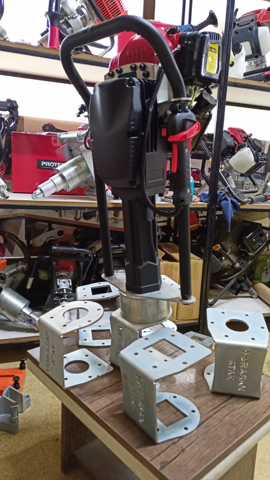 KAZIK DİREK ÇİT TEL ÇAKMA MAKİNASI 2. APARAT HEDİYE